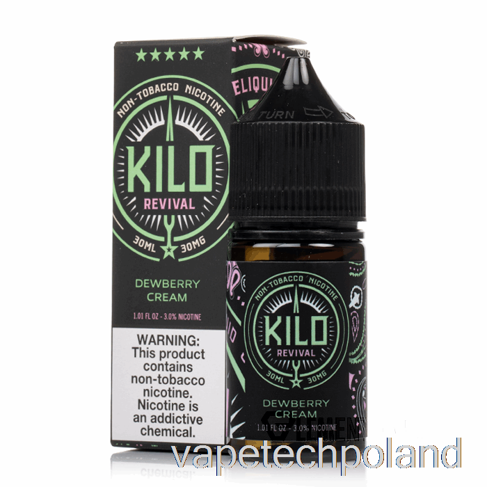 Krem Do Vape Pod Dewberry - Kilogram Soli Regeneracyjnych - 30ml 50mg